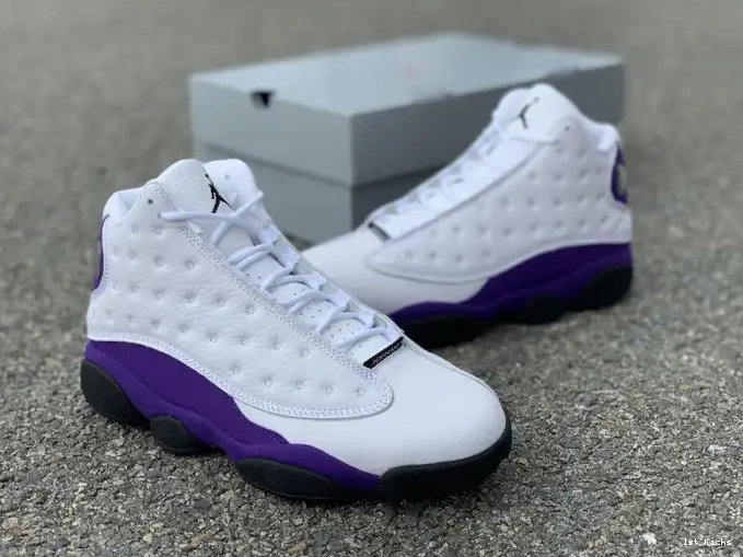 1st Kicks Air Jordan 13 Lakers 414571-105 0622
